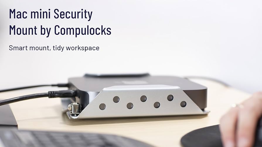 maco♪ Amazon.com: Compulocks Mac Mini Security Mount Silver